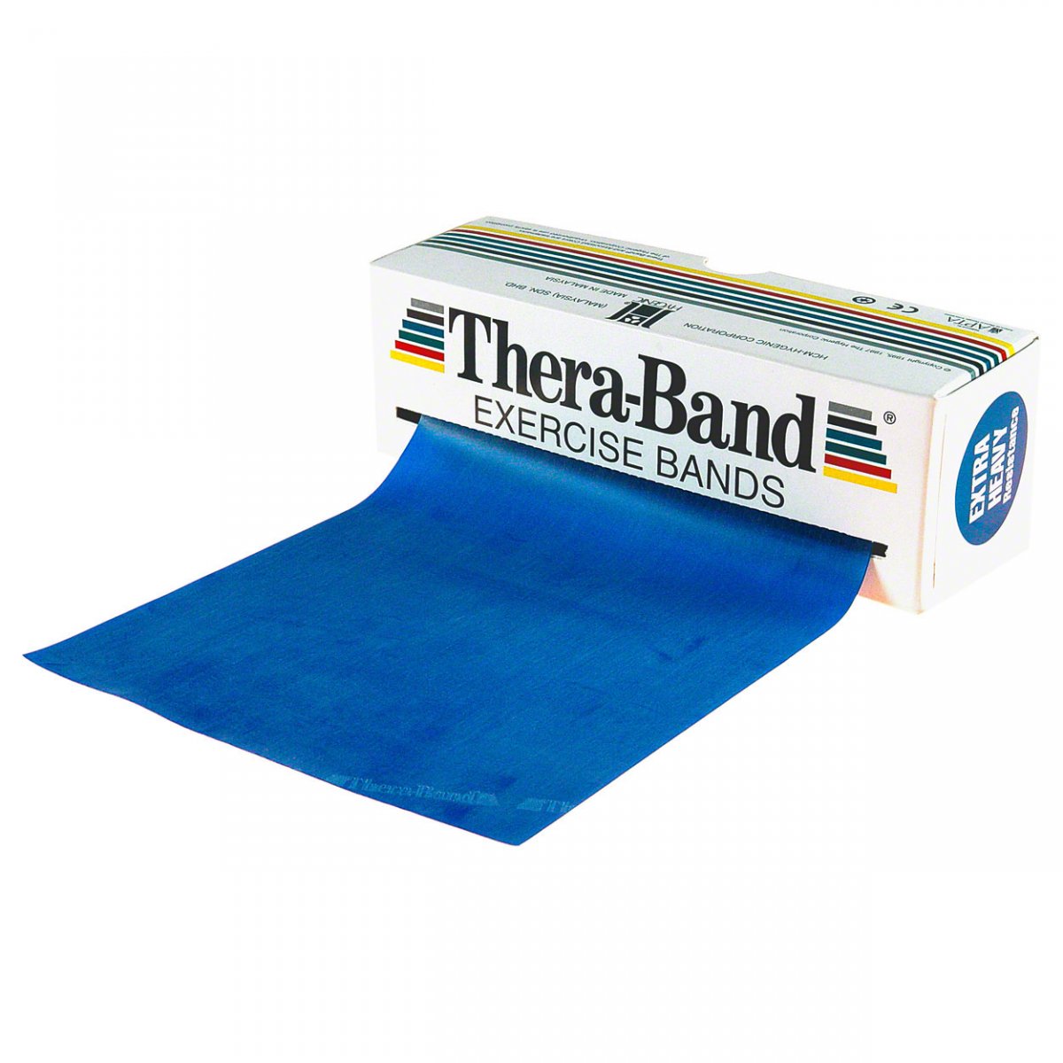 Thera-Band Fascia Elastica Blu Extra Forte - 2,5m Per Riabilitazione E Fitness, Resistenza Professionale - Foto 13