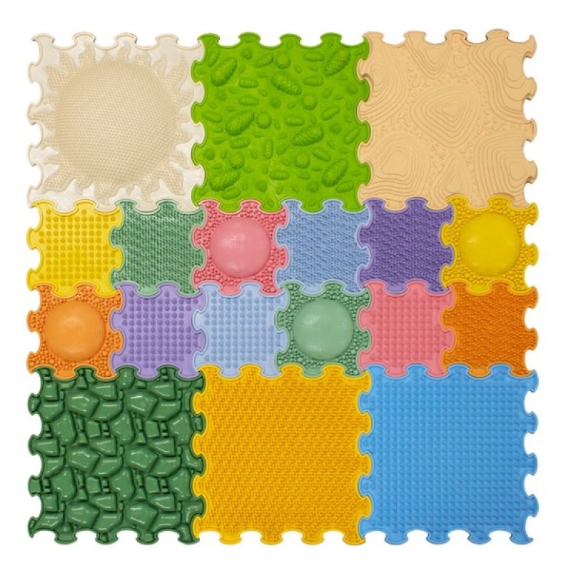 BCOATH Taktile Massage Matten - 5 Paare Hand & Fußabdrücke Für Sensorisches Training