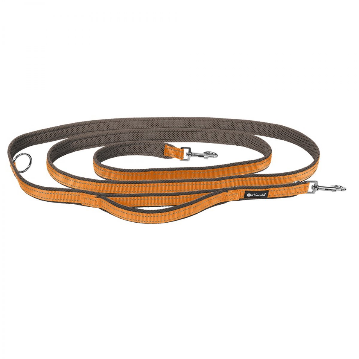 Petlando Outdoor Hundeleine mit Sicherheitsgriff 3m
