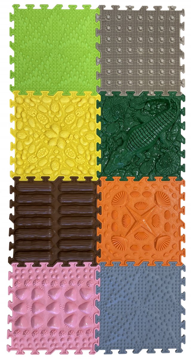 Orto Nature Puzzle Matten Set Crocodile Here