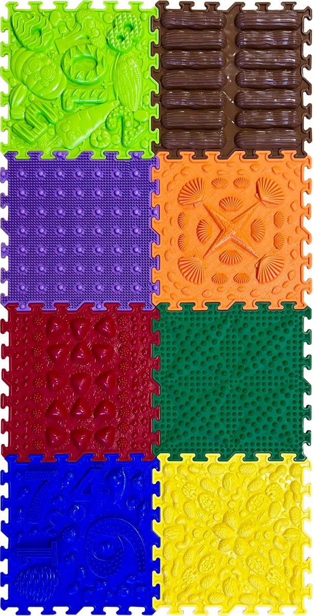 Orto Nature Puzzle Matten Set Happy Path