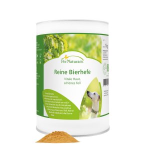 PerNaturam Reine Bierhefe 1kg Vitamin B fr Hunde
