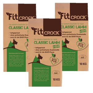 cdVet Fit-Crock Classic Lamm Mini 3 x 10kg - natrliche