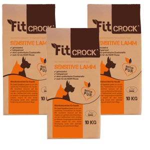cdVet Fit-Crock Sensitiv Lamm  Maxi 3 x 10 kg fr empfi