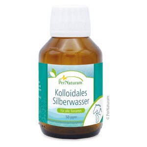 PerNaturam Kolliodales Silberwasser 50 ppm 100ml PerNaturam Kolloidales Silberwasser 50 ppm für Tiere
